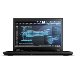 Lenovo ThinkPad P51 15" Core i7 2,9 GHz - SSD 500 GB + HDD 1 TB - 32GB Tastiera Francese