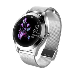 Smart Watch Cardio­frequenzimetro GPS Kingwear KW10 - Argento