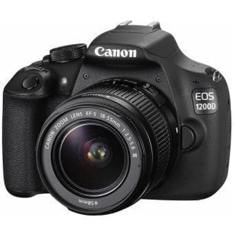Fotocamera reflex - Canon EOS 1200D + Obiettivo EF-S 18-55 III
