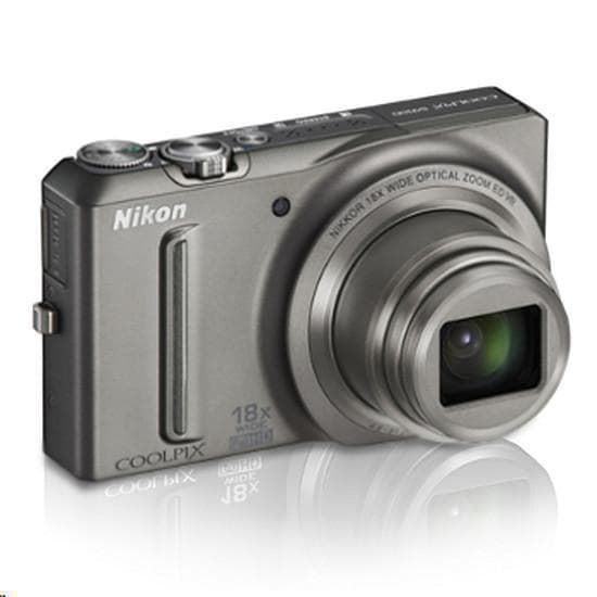Compatto - Nikon Coolpix  S9100 - Grigio