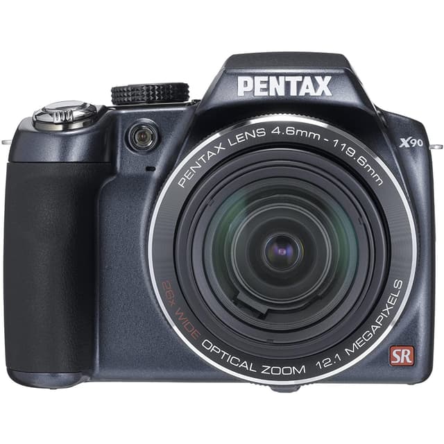 Compact Camera Bridge - Pentax Optio X90 - Nero