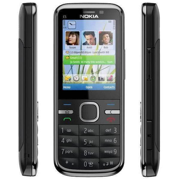 Nokia C5-00 - Nero- Compatibile Con Tutti Gli Operatori