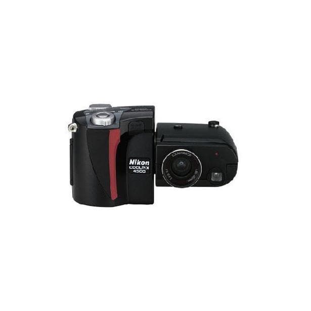 Macchina fotografica compatta - Nikon Coolpix 4500 - Nero + Obiettivo ZOOM NIKKOR 38–155 mm F2.6–7.5