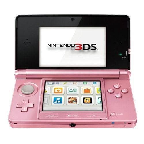 Console Nintendo 3DS Coral Pink Console + Nintendogs + Cats Pack