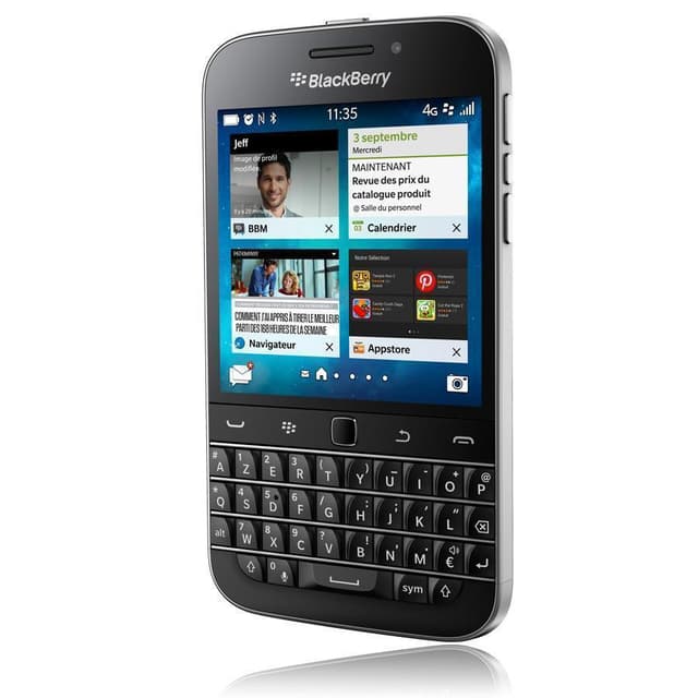 BlackBerry Classic - Nero- Compatibile Con Tutti Gli Operatori