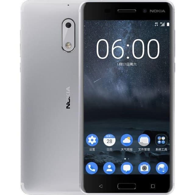 Nokia 6 32 GB Dual Sim - Argento
