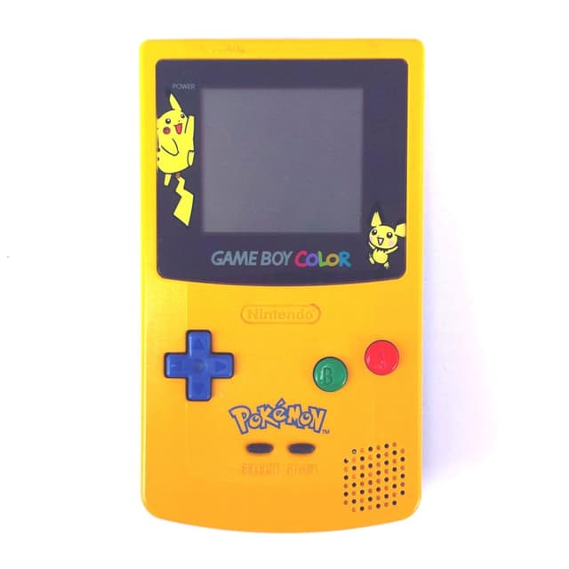 Nintendo Game Boy Color Pokemon Pikachu In Edizione Speciale Giallo Blu Back Market