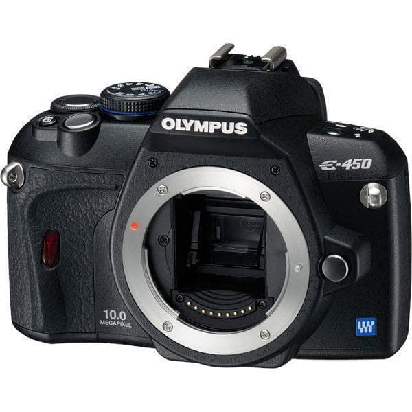 Olympus E450 Hybrid + Olympus 14-42mm f / 3.5 - 5.6 Obiettivo - Nero