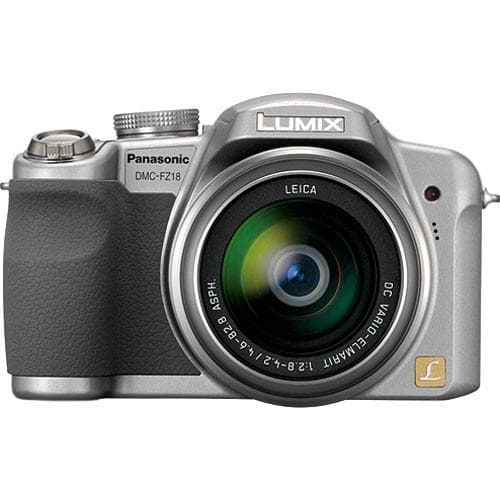 Fotocamera Bridge Compactto Panasonic Lumix DMC FZ18 - Grigio +Obiettivo Leica DC Vario-Elmarit 28-504 mm f/2.8-4.2 ASPH.