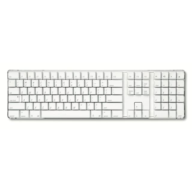 Apple Keyboard (2003) Numpad - Bianco - QWERTY - Inglese (US)