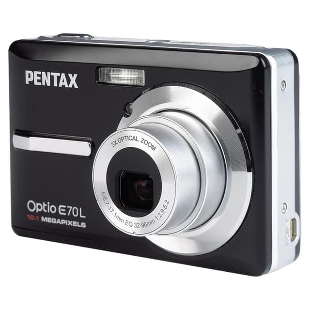 Pentax Optio E70L + 3x Optical Zoom 5,7-17,1mm EQ 32-96mm f/2,9-5,2