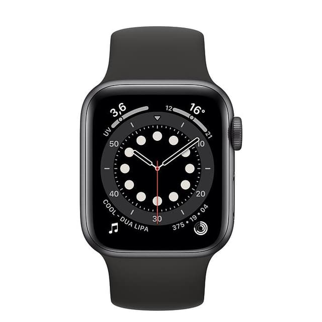 Apple Watch (Series 6) GPS 40 mm - Alluminio Grigio Siderale - Cinturino Sport Nero
