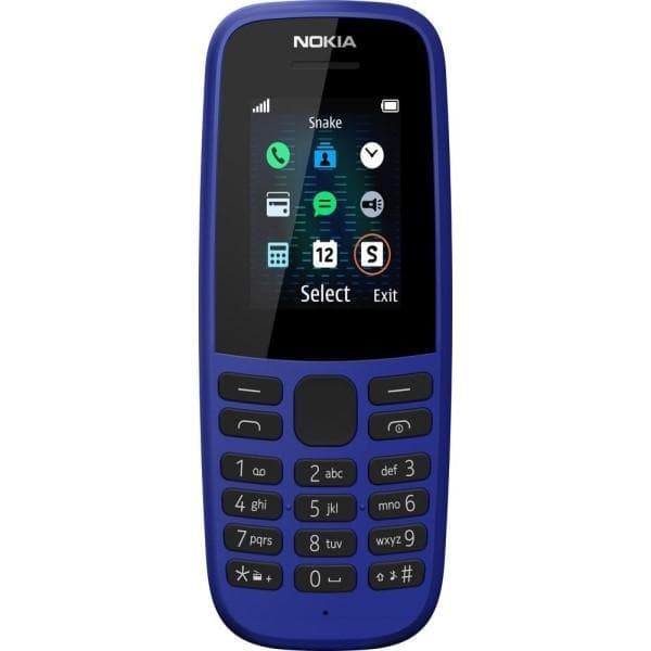 Nokia 105 2019 16GB Dual Sim - Nero