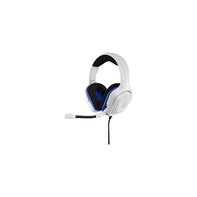 Cuffie gaming wired con microfono The G-Lab Korp Cobalt - Bianco