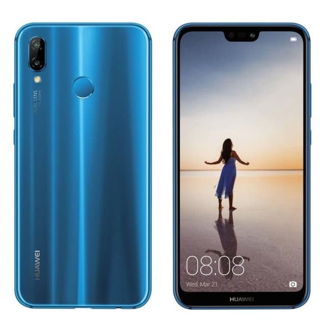 Huawei P20 Lite 64GB - Blu (Peacock Blue)